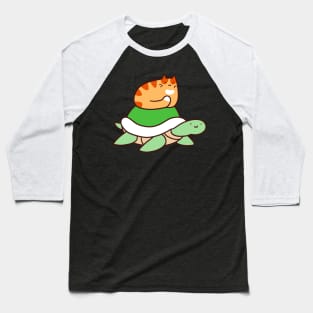 Tiny Tabby and Turtle Baseball T-Shirt